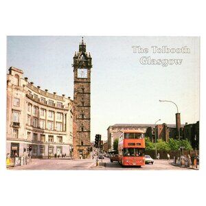 Tolbooth Glasgow Vintage Postcard Whiteholme Of Dundee Mint Unused Collectible
